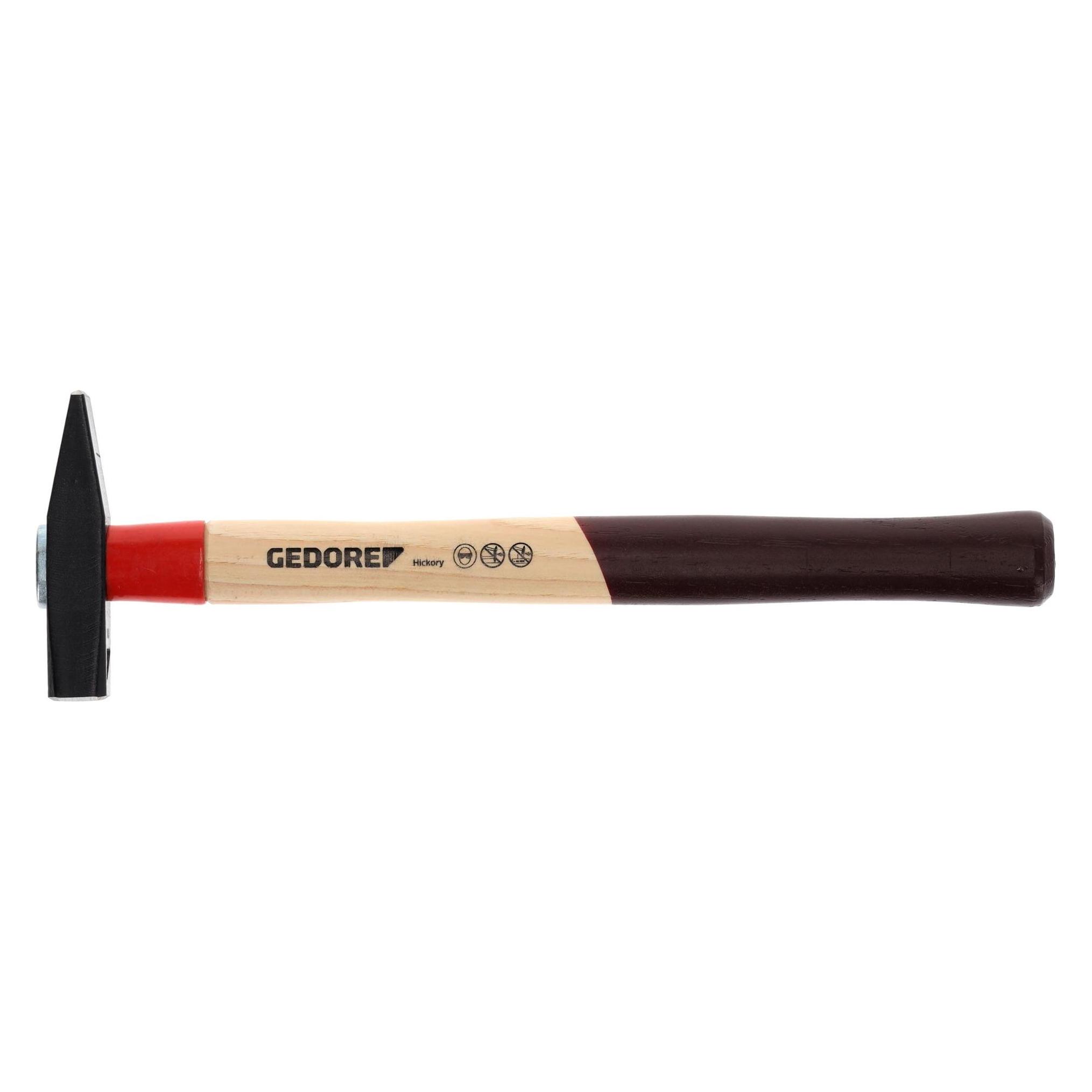 Gedore 600 H-100 Schlosserhammer ROTBAND-PLUS mit Hickorystiel, 100 g (100 g) (8582850)