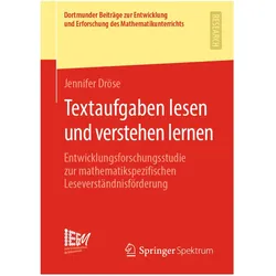 Dröse:Textaufgaben lesen und verstehen, Schulbücher von Jennifer Dröse