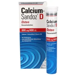 CALCIUM SANDOZ D Osteo Brausetabletten 40 St