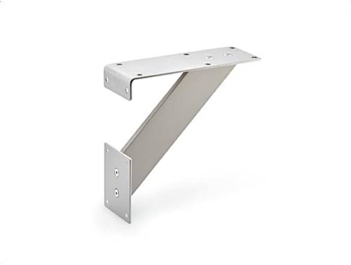 Konsole KORFU 4 edelstahlfarbig Höhe 220 mm/Barkonsole