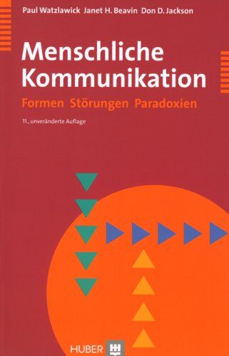 Paul Watzlawick - Menschliche Kommunikation: Formen, Störungen, Paradoxien - Preis vom 14.10.2026 23:07:16 h