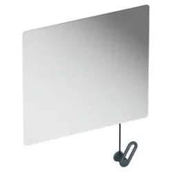 Hewi S 801 Kippspiegel 801.01B10092 600x540x6mm, mit Seilumlenkung, matt, anthrazitgrau