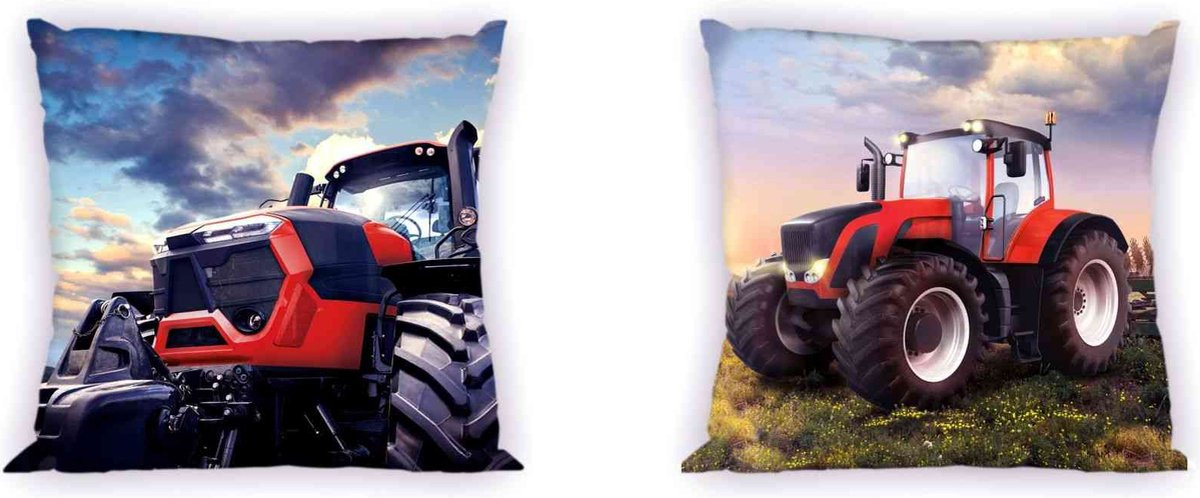 CharactersMania Tractor Sierkussen 40 x 40 cm