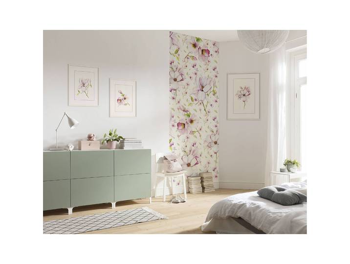 Papier peint intissé Magnolia 100cm
