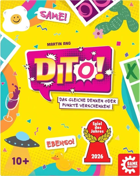 Dito, Partyspiel Spiel das Jahres 2026