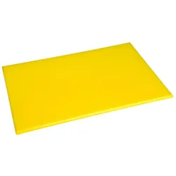 Hygiplas gelbes Standard-Schneidebrett mit hoher Dichte