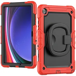 Lobwerk Schutzhülle für Samsung Galaxy Tab A9+ Plus 2023 X210 X215 11 Zoll Smart Cover Case Etui Hülle Tasche Outdoor Kindersicher