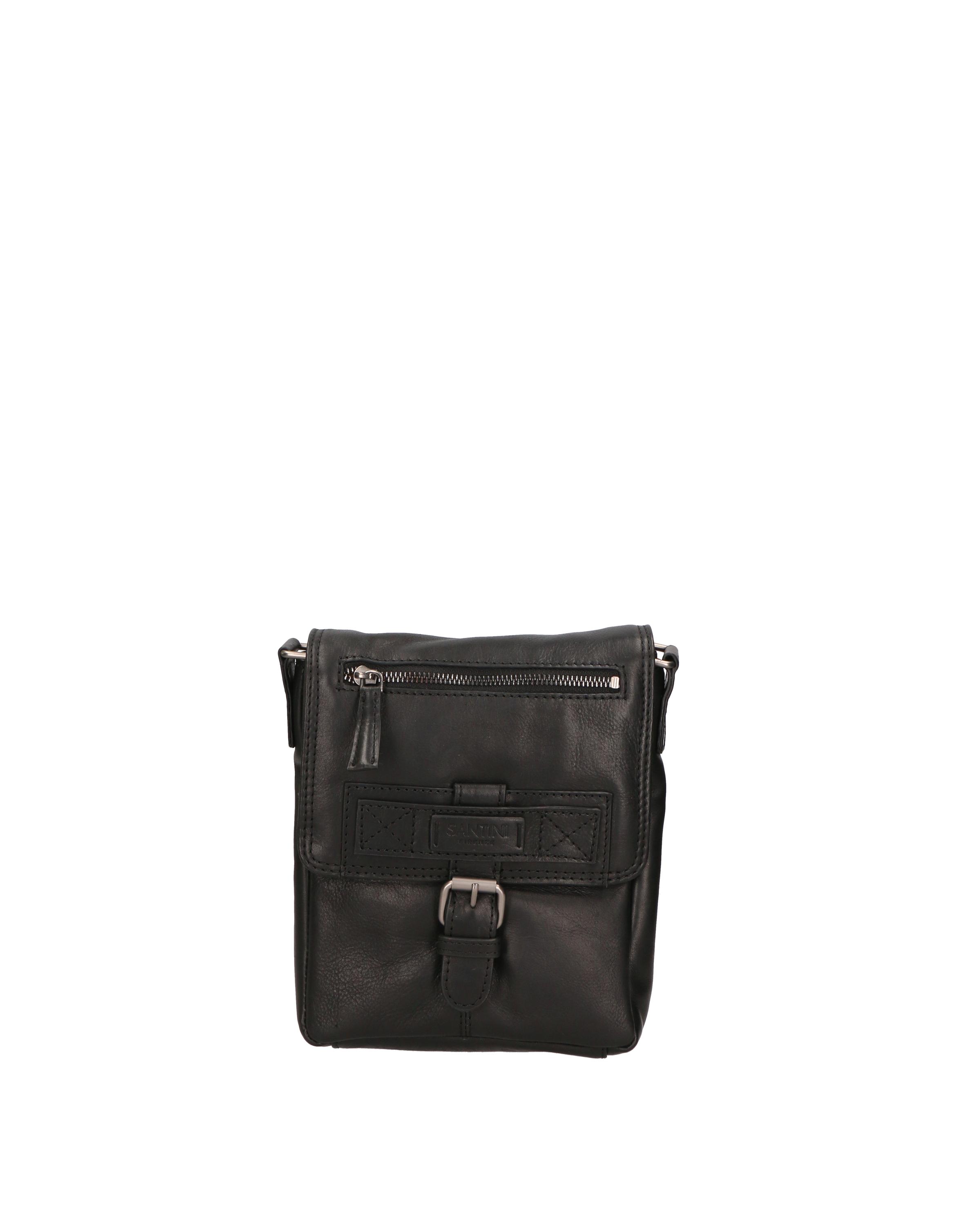 Santini schoudertas unisex BLACK