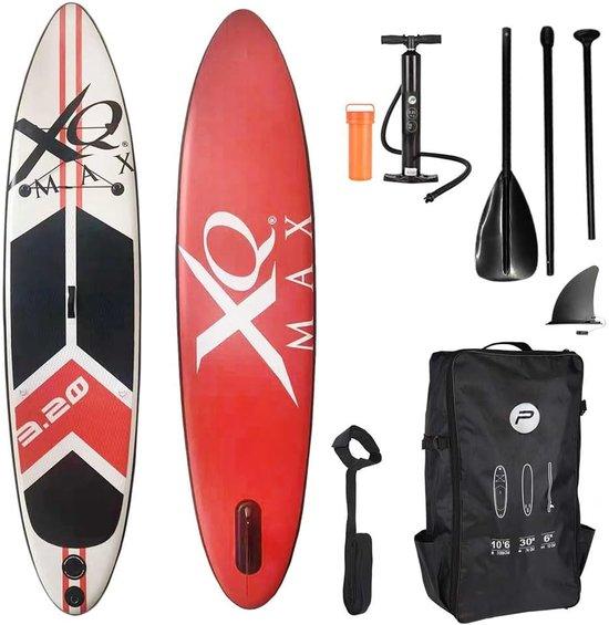 Stand-Up-Paddle-Board, 320 cm - Komplett mit Pumpe und verstellbarem Paddel - Ideal für Anfänger und erfahrene Paddler - m-winkel