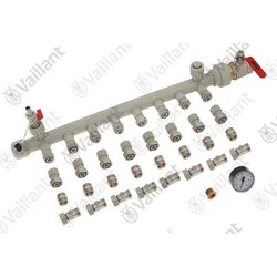 Verteilerrohr, Sammler 8-fach Vaillant-Nr. 0020025723