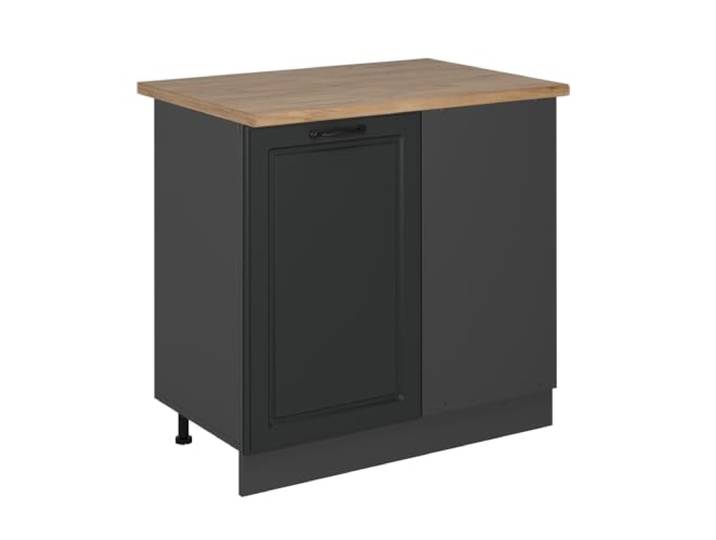 Vicco Eckunterschrank R-Line, Anthrazit Landhaus, 86 cm