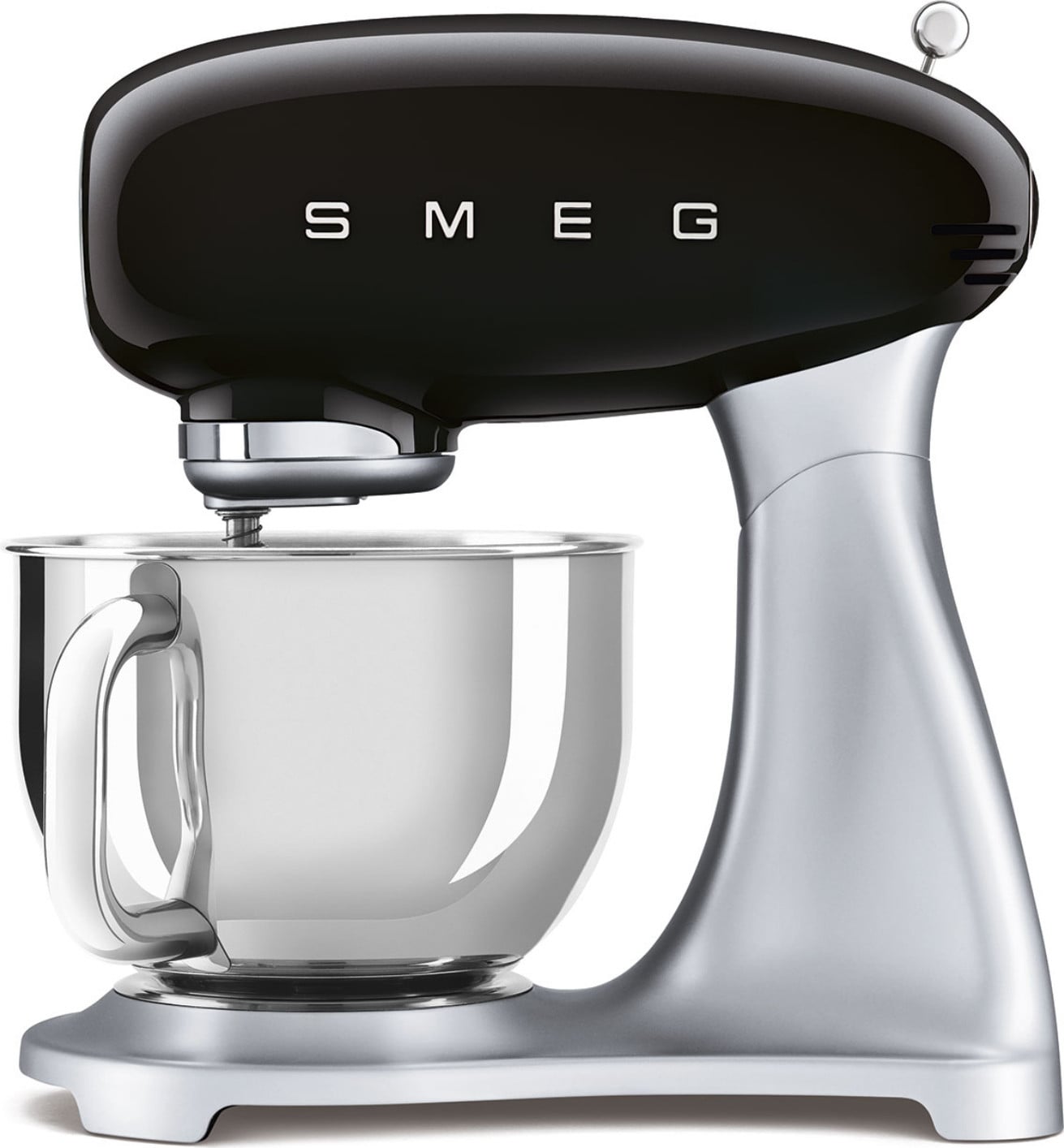 SMEG keukenmachine 50s-stijl model SMF02BLEU zwart