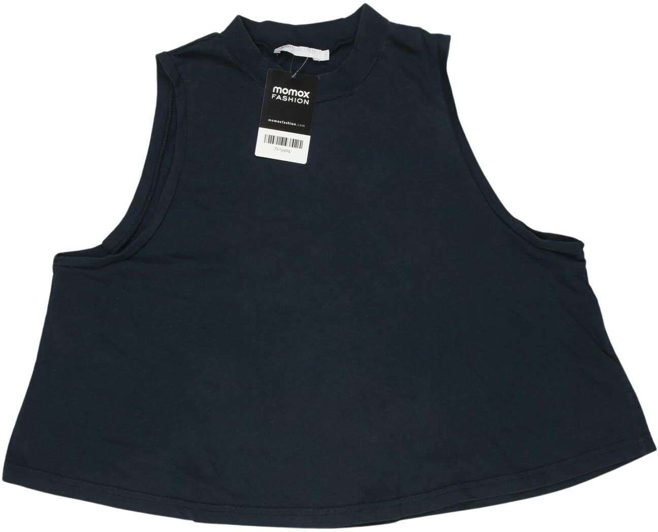 Weekday Damen Top, Marineblau, Gr. S, Baumwolle - Second Hand