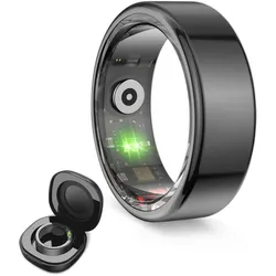 KSIX Smartring Anillo inteligente Saturns (Schwarz), Smart Ring, Schwarz