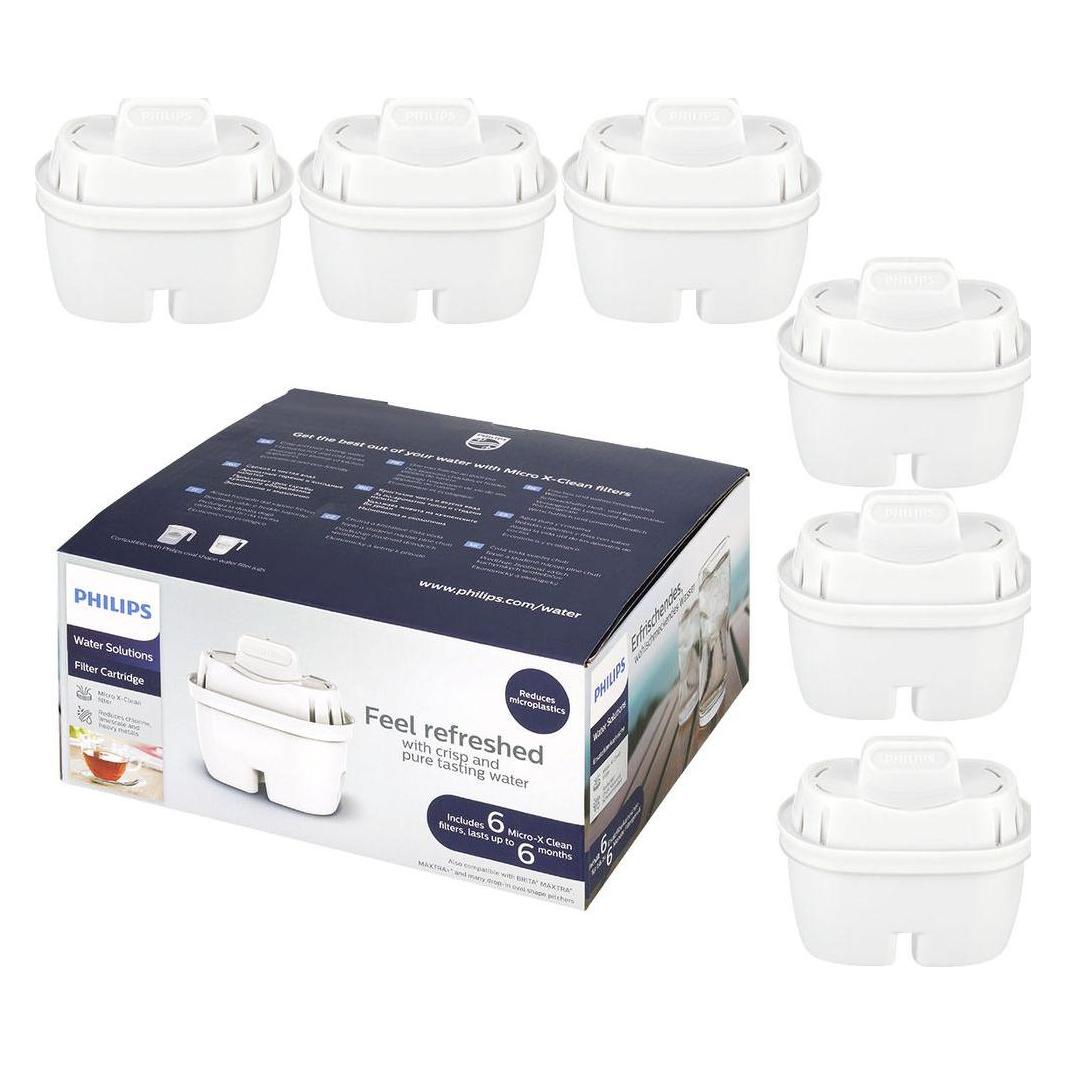Philips AWP212 Ersatzfilterkartuschen 6er Wasser Filter (AWP212)