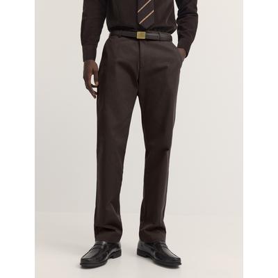 Chinohose BUGATTI "Regular Fit", Herren, Gr. 36, Länge 30, 90, braun, 98% Baumwolle, 2% Elasthan, unifarben, regular fit, Hosen Chinohose, Regular Fit Baumwoll-Twill Summer Touch