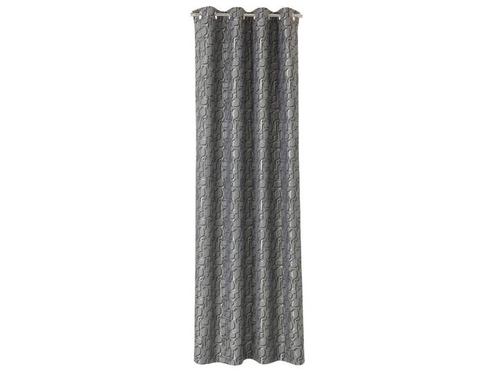 Joop! Ösenvorhang Ornament, Anthrazit, Dunkelgrau, Ornament, 140x250 cm, Heimtextilien, Vorhänge, Fertigvorhänge, Ösenvorhänge