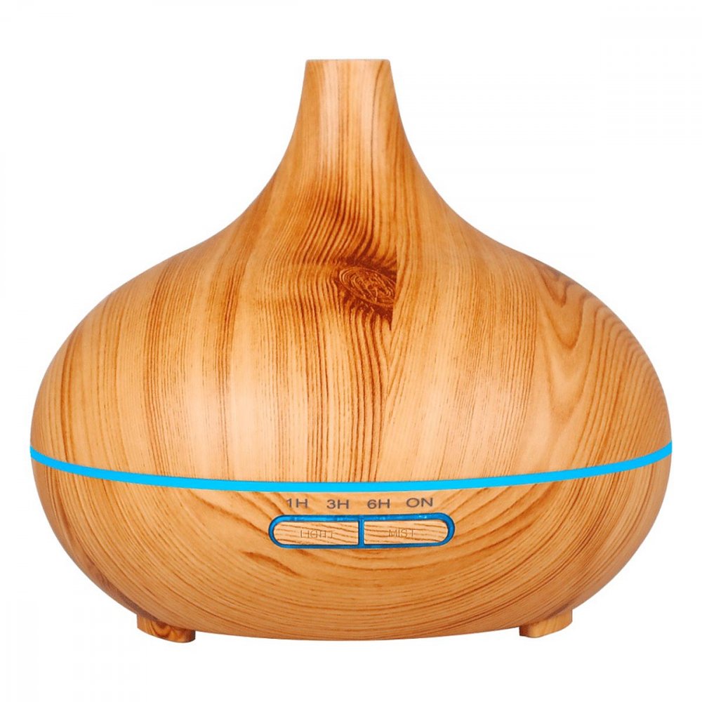 Casida GmbH Aroma Diffuser Holzoptik mit Led 15880805