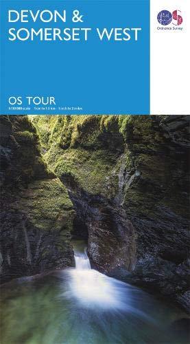Carte touristique - Devon & Somerset Ouest - Tour 5   Ordnance Survey