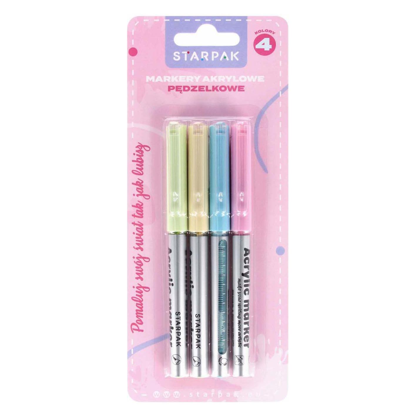 Starpak Acrylmarker Pastell, 4 Stk. (4x) (52524479)