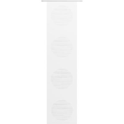 Neutex for you "Padova" Klettband 1 Stk. tlg. inkl. Befestigungszubehör, Halbtransparent, Sauberer Abschluss, modern