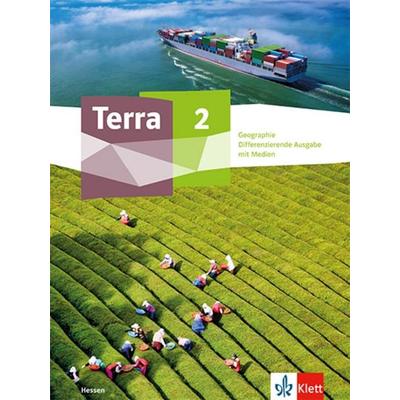 Terra Geographie 2. Differenzierende Ausgabe Hessen, Set von , Klett Schulbuchverlag, 978-3-12-105016-1