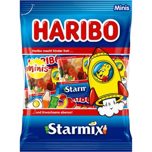 Haribo Fruchtgummis Starmix Minis, je 25 g, 10 Minibeutel, 250 g