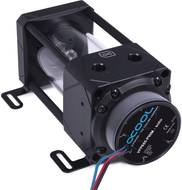 Alphacool Eisbecher Aurora D5 Acetal/Glas - 150mm mit D5 VPP655 ...