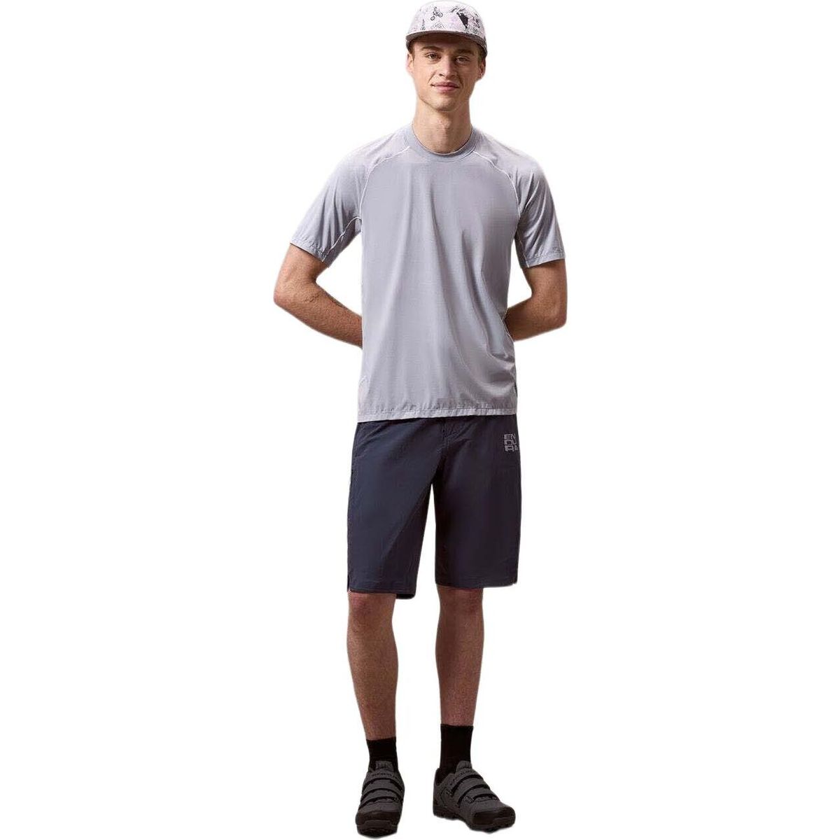 Endura Alltrack Rout Short Sleeve Tech Tee aluminium S R-E3265-S-aluminium