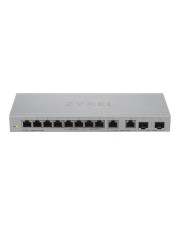 ZyXEL XGS1010-12 v2 12-Port Gigabit UnmanagedSwitch with 8-Port 1G+ 2-Port 2.5G+ Switch 1 Gbps Unmanaged Rack-Modul (XGS1010-12-ZZ0102F)