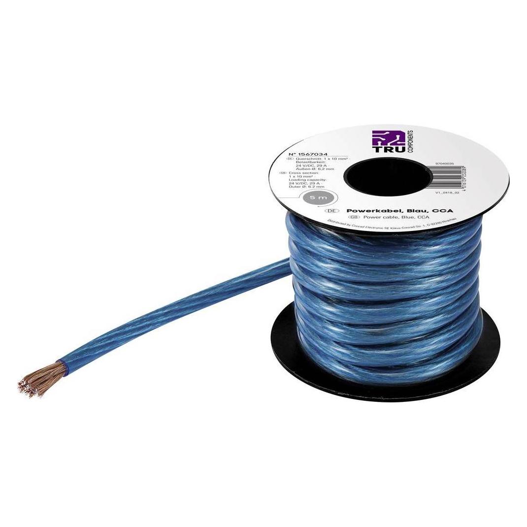 Tru Components CCA Powerkabel (5 m) (1565200)