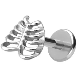 Titan Labret mit Push Fit SKELETT TORSO