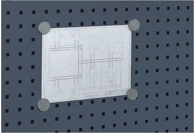 bott Support magnétique D35 mm pour panneaux perforés (80501001)