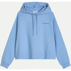 Oversized Hoodie Blau M