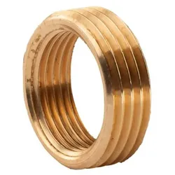 Messing Gewinde-Fitting Reduzierring 3/4" IG (DN20) - 1" AG (DN25) - schwere Ausführung