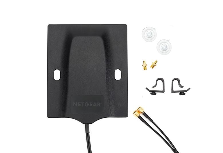 Netgear 6000451 Externe 5G MIMO SMA-/TS9-Antenne (bis zu 2,5 dBi Signalverstärkung für 5G/4G Mobile Hotspots und LTE Router, 4G/5G Antenne, Kabellänge 100 cm mit 2X TS-9 oder SMA-Anschlüssen) 6000451-10000S