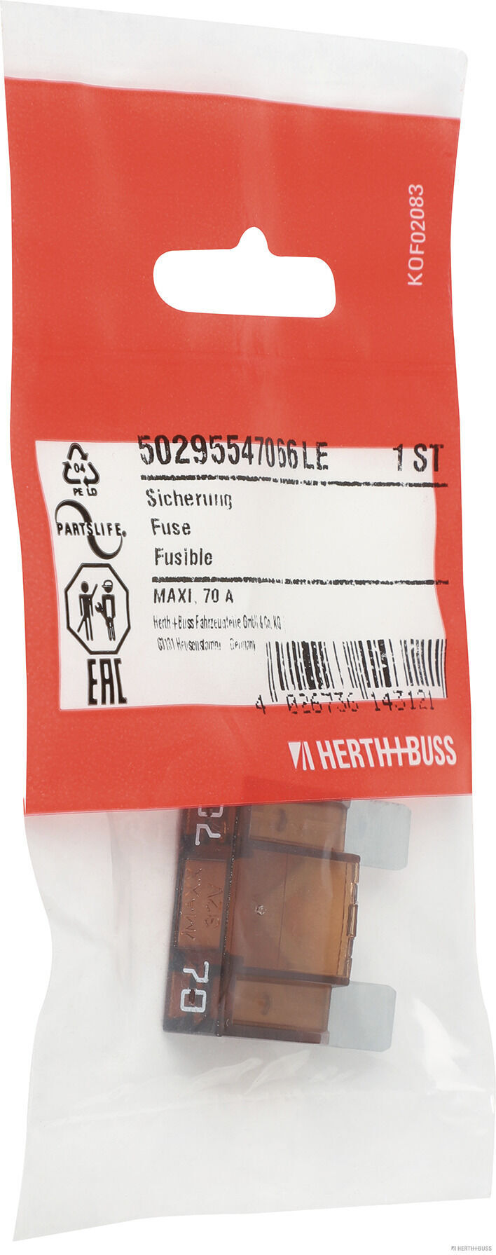 Herth+buss Elparts Sicherung 50295547066 Für Gm Peugeot Renault