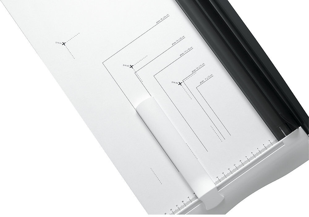IDEAL Schneidemaschine, Schnittleistung 15 Blatt, Schnittlänge 340 mm, ohne Untergestell