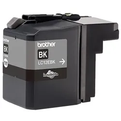 Patrone BROTHER LC-12EBK Tinte schwarz