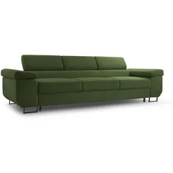 3-SITZERSOFA mit Schlaffunktion Navio grün