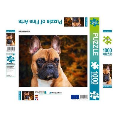 CALVENDO Puzzle Nachdenklich | 1000 Teile Lege-Größe 64x48cm Foto-Puzzle für glückliche Stunden