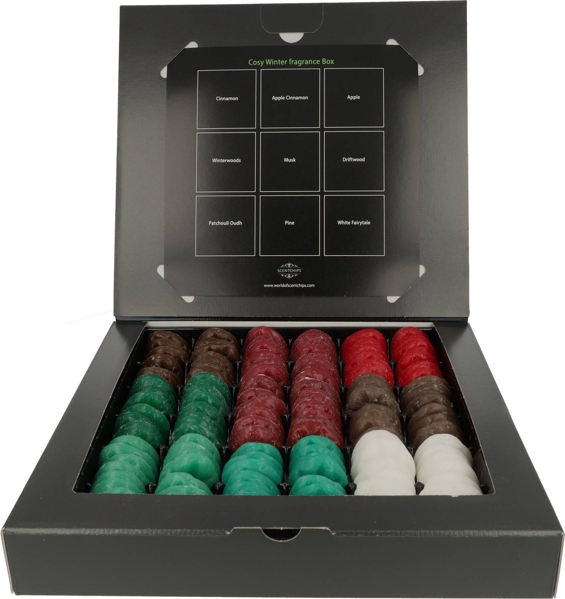 Scentchips Shining Stars Cadeauset – 144 Geurchips Waxmelts voor Huisparfum