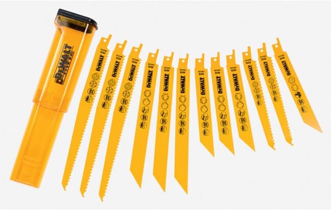 Jeu de lames de scie à chaîne DEWALT 12 pièces DT2445-QZ (DT2445-QZ)
