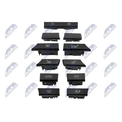 NTY Bedienelement, Heizung/Lüftung ewsbm096 für BMW