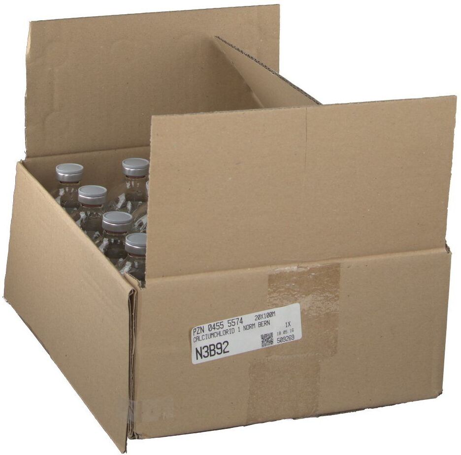 serumwerk bernburg Calciumchlorid Lösung 1 normal Bernburg 20x100 ml Infusionslösungskonzentrat