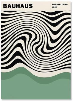 Inspire Essentials Abstract Bauhaus Orange Geometric Wall Art Canvas Prints 11 19.69 27.56 In