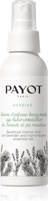 Payot Herbier Brume D'intérieur Bienfaisante Aux Huiles Essentielles De Lavande Et Pin Maritime parfum d'ambiance à la lavande 100 ml
