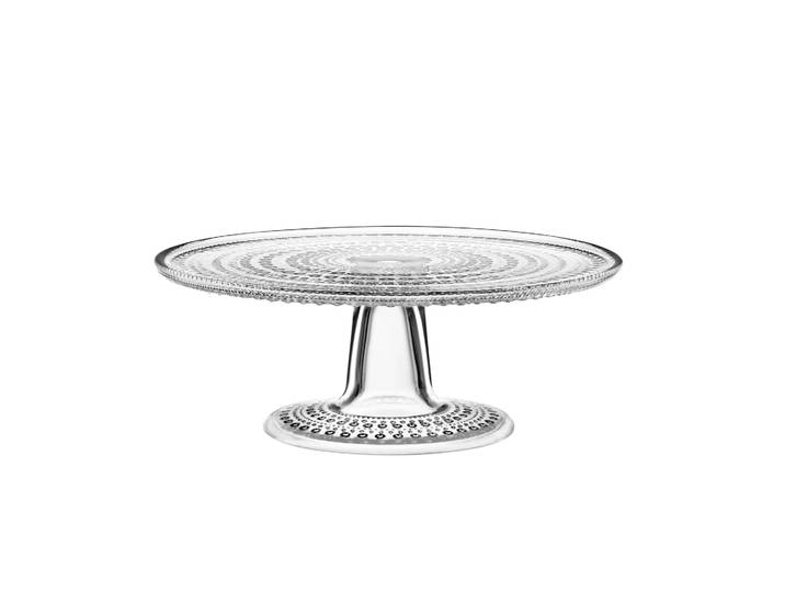 Iittala Présentoir à gâteau Kastehelmi transparent
