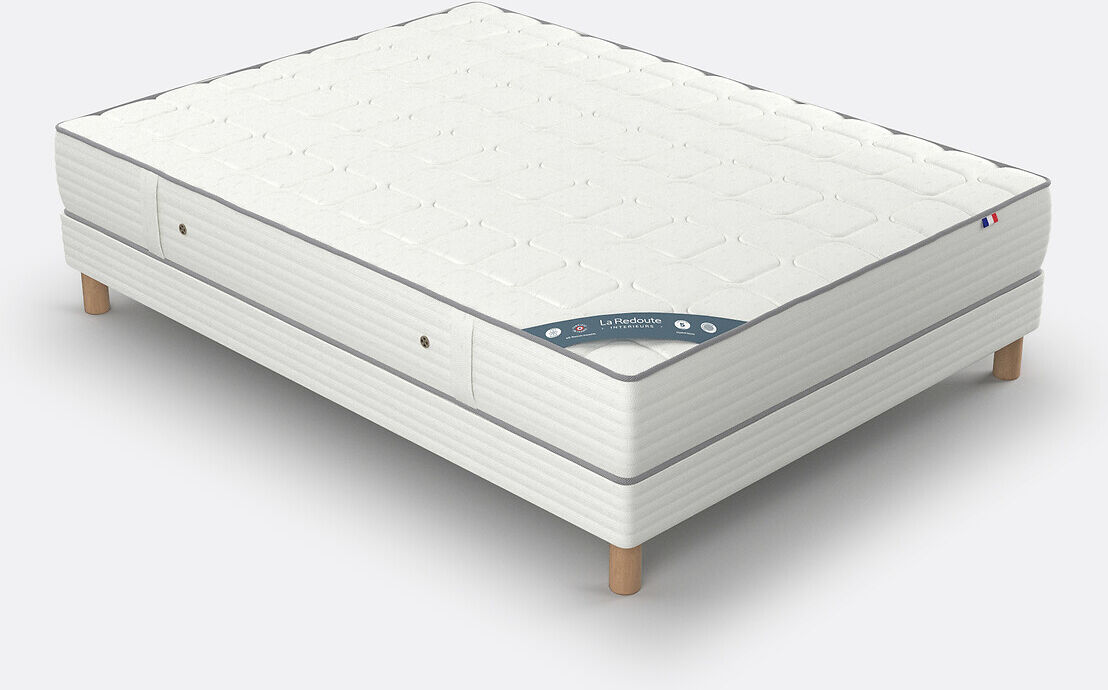 LA REDOUTE INTERIEURS Sommier tapissier blanc 14 lattes
