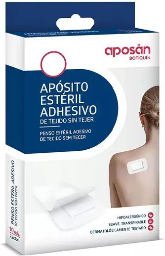 Aposán Después de apósito adhesivo estéril x6 unidades. 10x20cm